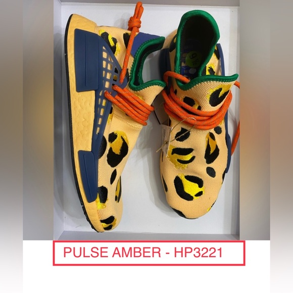🐆Adidas x Pharrell x NMD Hu Leopard Print Sneakers - Picture 2 of 14